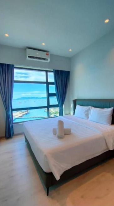 Jesselton Quay Seaview # Chariskey Suites Kota Kinabalu Buitenkant foto