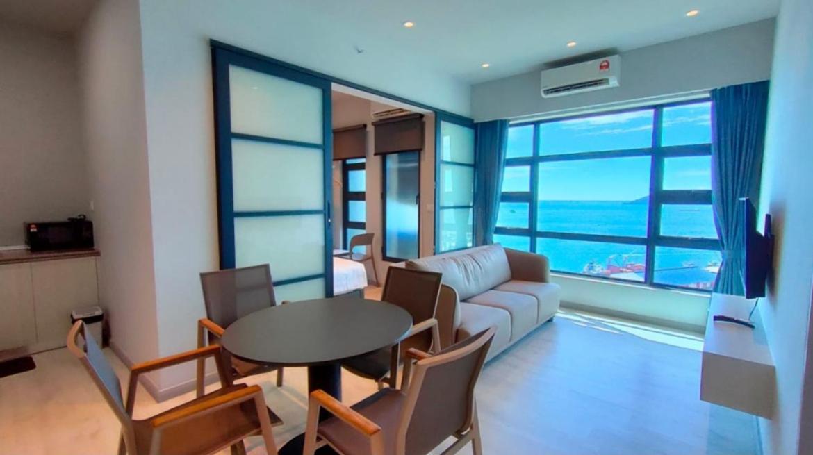 Jesselton Quay Seaview # Chariskey Suites Kota Kinabalu Buitenkant foto